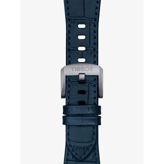 Tissot Men's Watch PRX Blue Leather - T137.410.16.041.00 - Image 9
